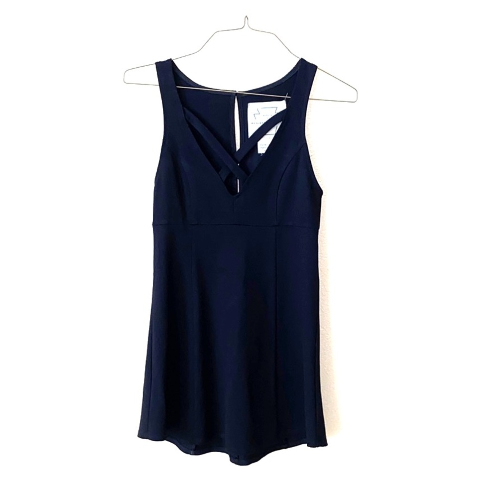 Black cocktail dress